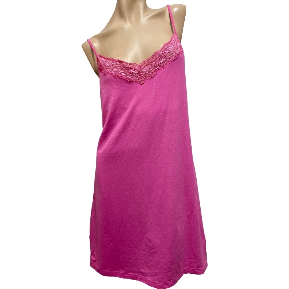 Lauren Ralph Lauren Pink Chemise Nightgown X-LARGE XL 100% Cotton